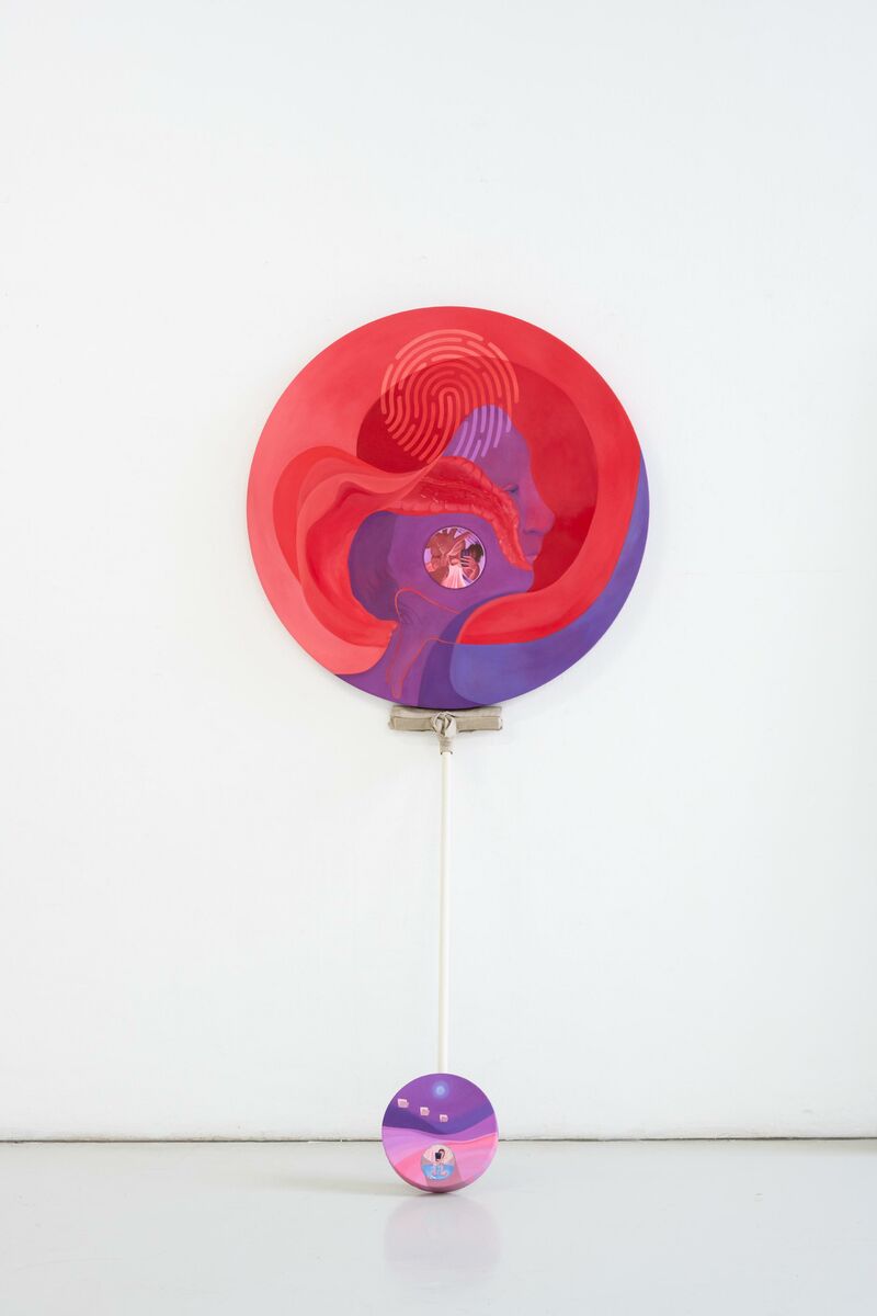 Entsperre mich #1 - a Paintings by Julie Batteux