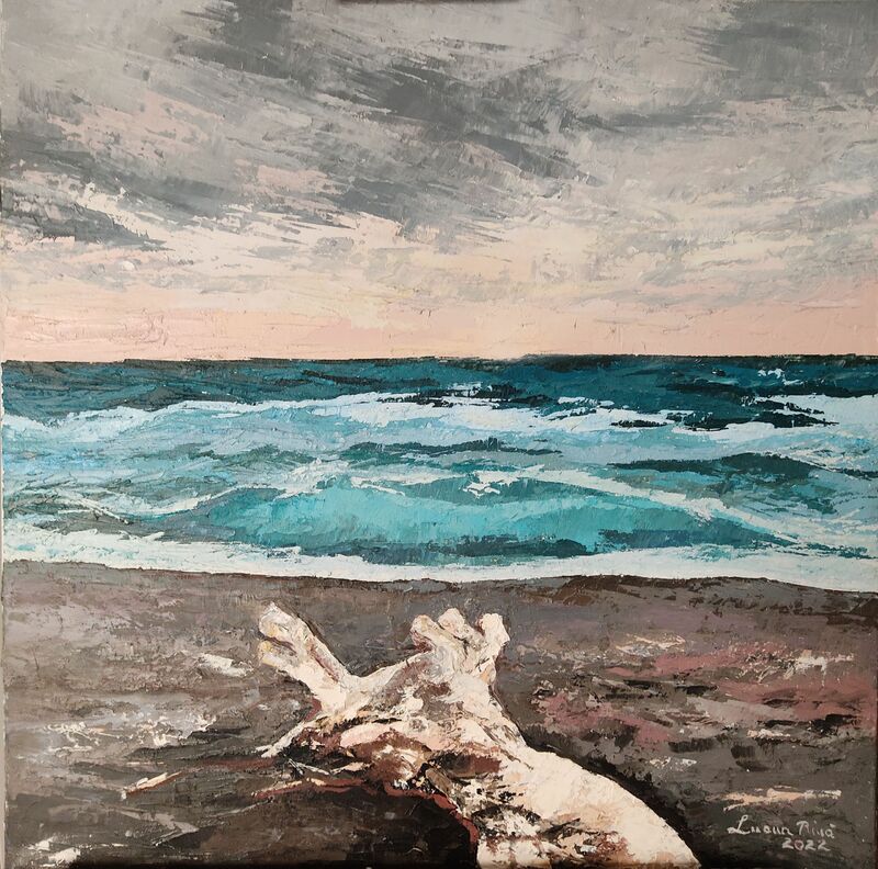 lungo il mare di capalbio - a Paint by Luana Rina'