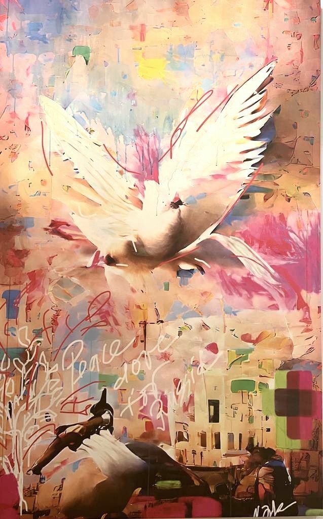 PEACE DOVE_FOR RUSSIA - a Digital Art by Jutka Nicole