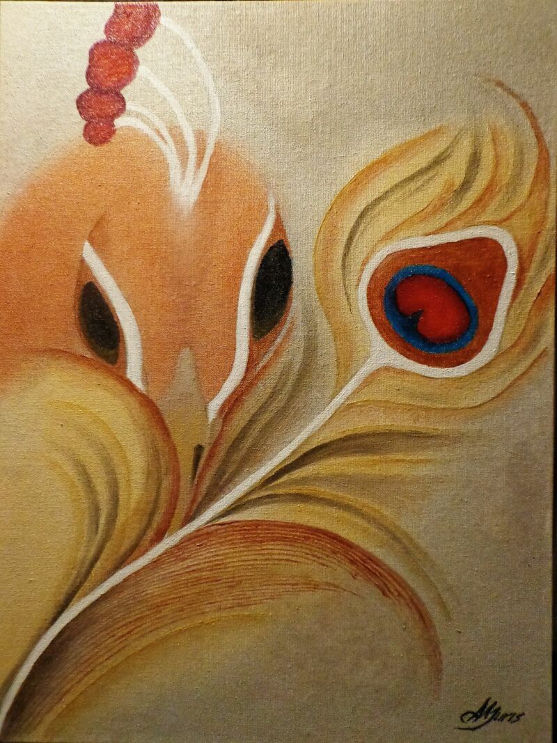 Fire bird - a Paint by Maryia Vosipava