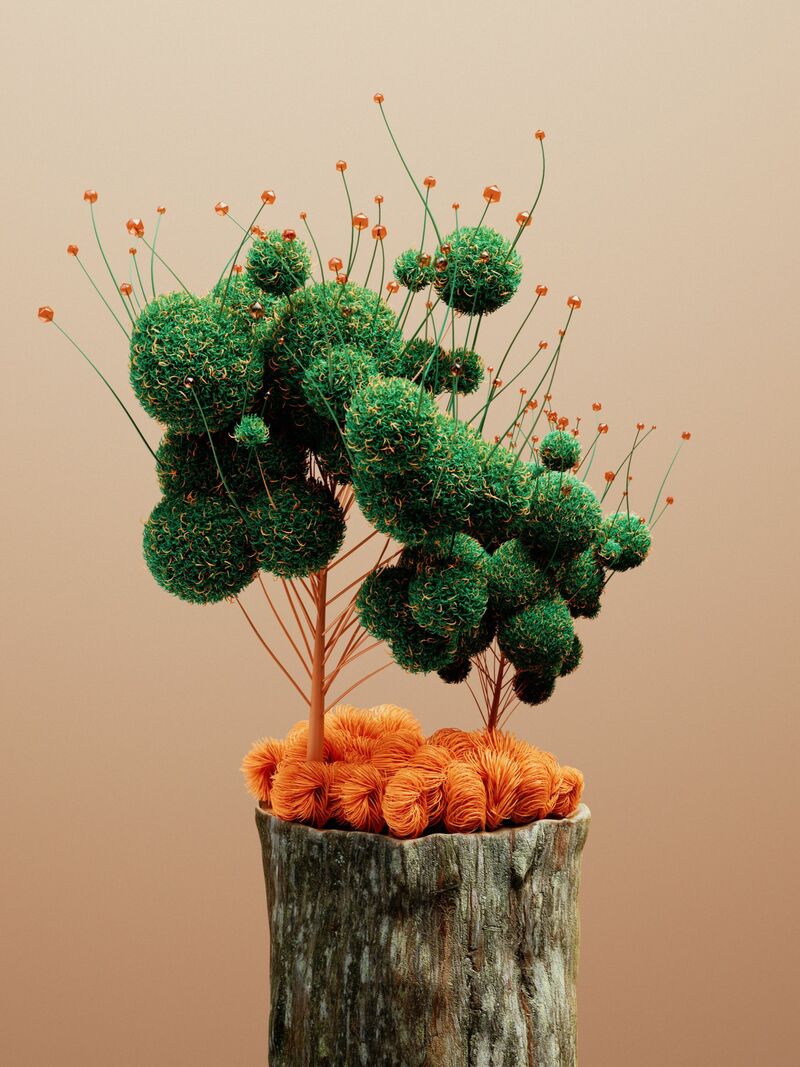 Rotundatum Rubus - a Digital Art by Andréa Philippon