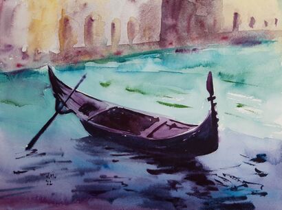Gondola - a Paint Artowrk by Micsandra