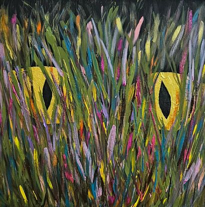 Cat eyes - a Paint Artowrk by Simon
