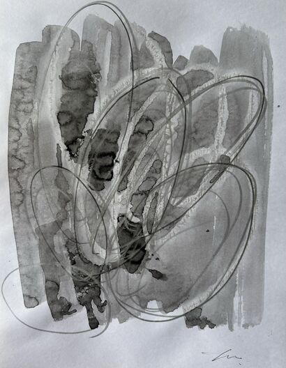 Intention Rubber Tree - a Paint Artowrk by Yilin Laroye