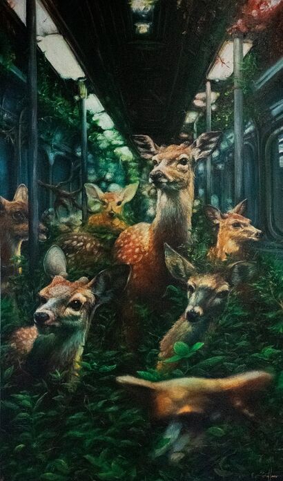 The New - a Paint Artowrk by Irolando  Gattorno Ojeda 