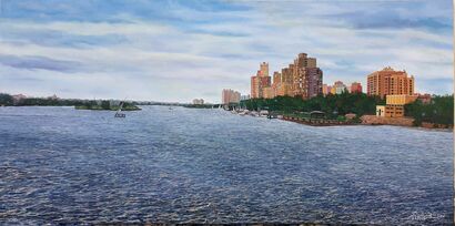 The Nile River - a Paint Artowrk by rdafan almohammedi