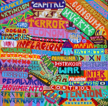 El colapso del capitalismo - a Paintings Artwork by Zosen