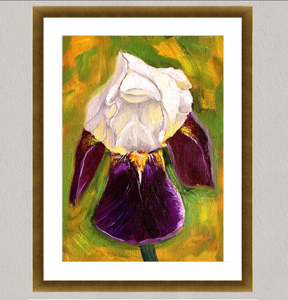 Iris - a Paint Artowrk by Elena Belous