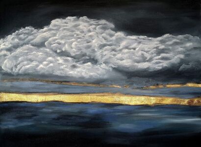 horizons - a Paint Artowrk by Ewelina Ura-Kamińska