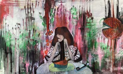 “The Feast Time “ - a Paint Artowrk by Malakjk