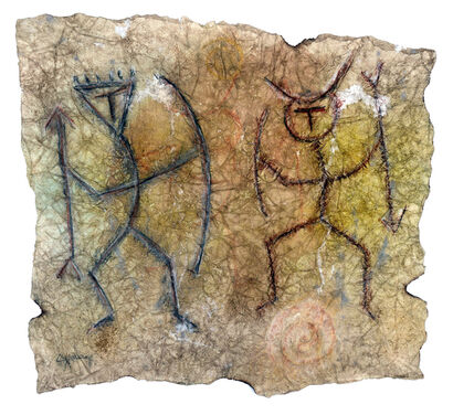 Gli sciamani - a Paint Artowrk by Andrea Benetti