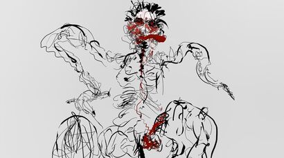 Void Human - a Digital Art Artowrk by zoey zhao