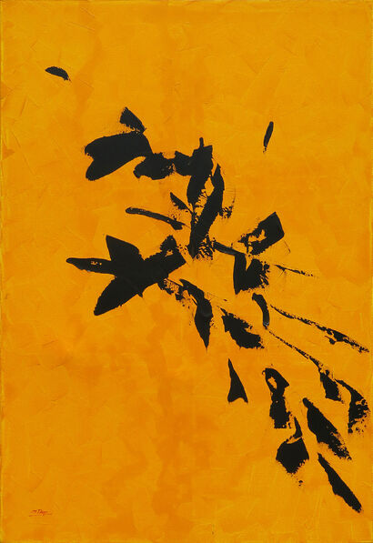 Saffron - A Paint Artwork by Susy Tanji