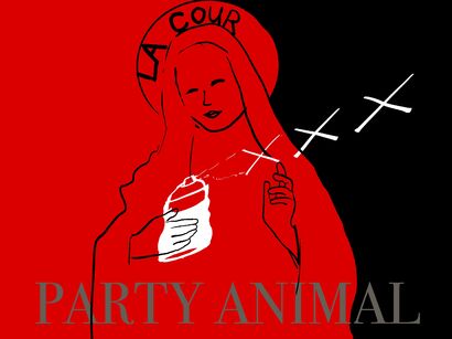 Party Animal - A Digital Art Artwork by Johannes Hoelderl