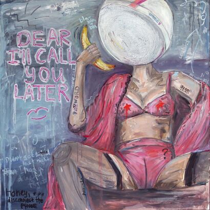 Dear I\'ll call you later - a Paint Artowrk by Anna Poliakova