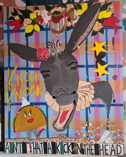 Knock Knock - a Paint Artowrk by \