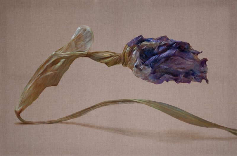 Decay (Irisflower) - a Paint by Marieluise Bantel