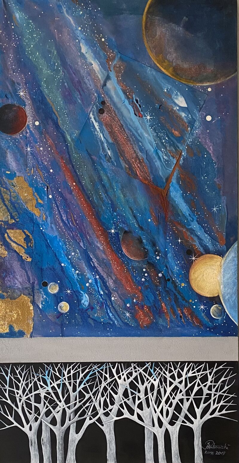 Terra con il Mondo Astrale - a Paint by Isabell von Piotrowski