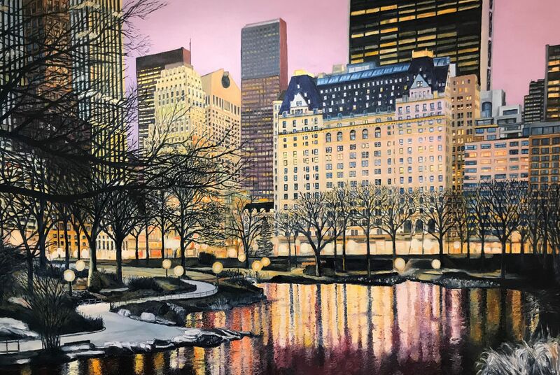 Plaza NYC - a Paint by P.theFo
