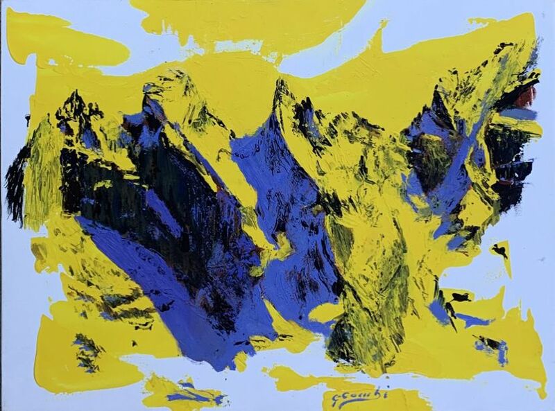 Le Sciore in giallo  - a Paint by Gianfranco Combi