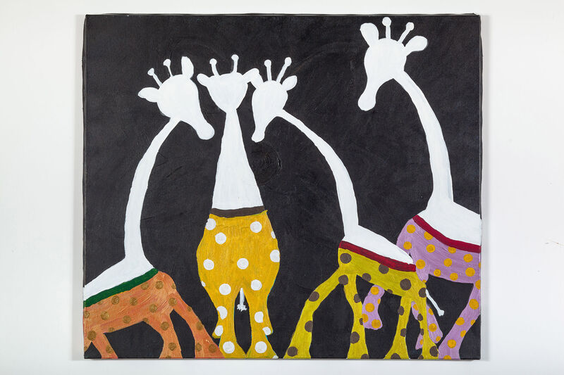 Giraffe a Zampa d'Elefante - a Paint by Gallo Gabriella