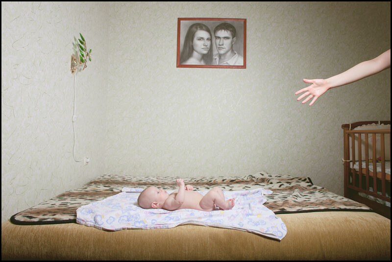 Mother & Child #1, Ukraine, 2011 - a Photographic Art by RICHARD ANSETT