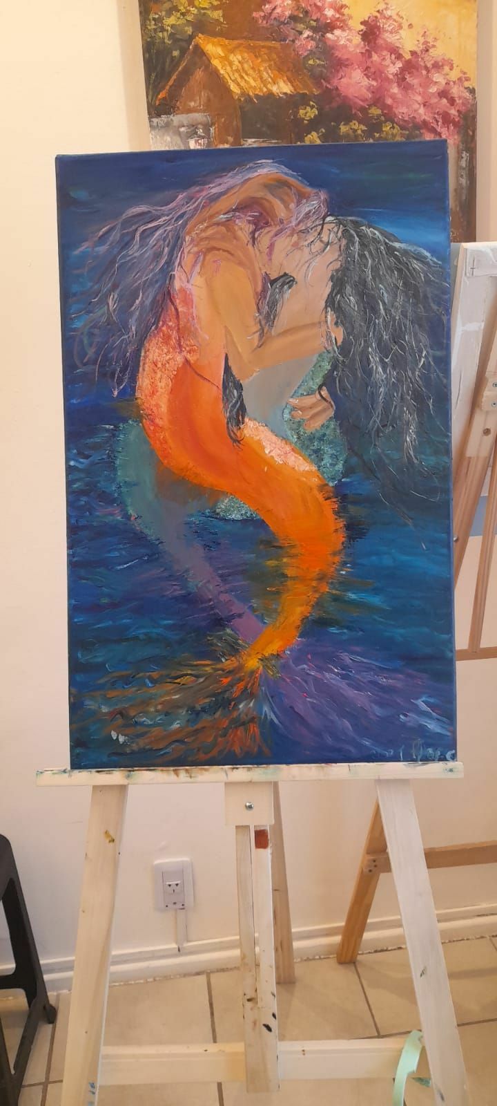 Bajo el mar - a Paint by Pilar Cisterna
