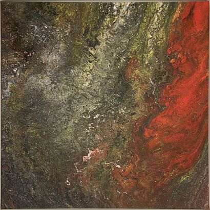 Jupiters forgiveness  - A Paint Artwork by Robert John Geng 
