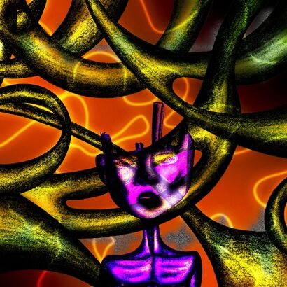 Staring - A Digital Art Artwork by Mattia Zocco