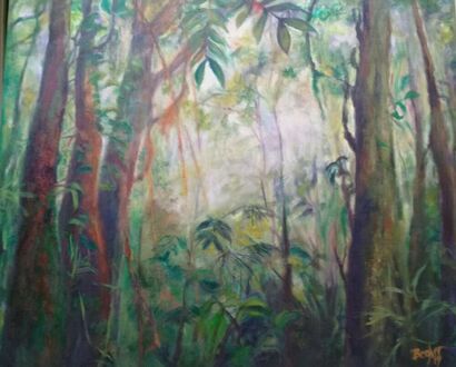 Amazonia - a Paint Artowrk by Maria Elena Begher