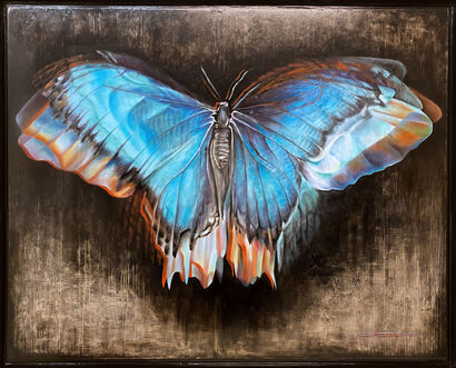 Schmetterling - A Paint Artwork by Karo Godles