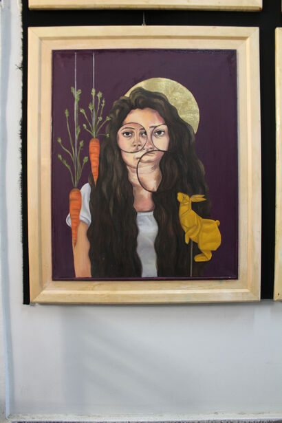 loosing of identity  - A Paint Artwork by monica mamdouh gayed 