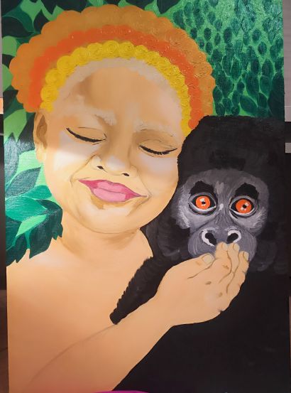 "Ternura" - a Paint Artwork by Anetta Bidash