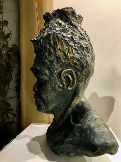 The VEDDA Chef /Aborigeno dello Sri Lanka - a Sculpture & Installation Artowrk by DuminDa