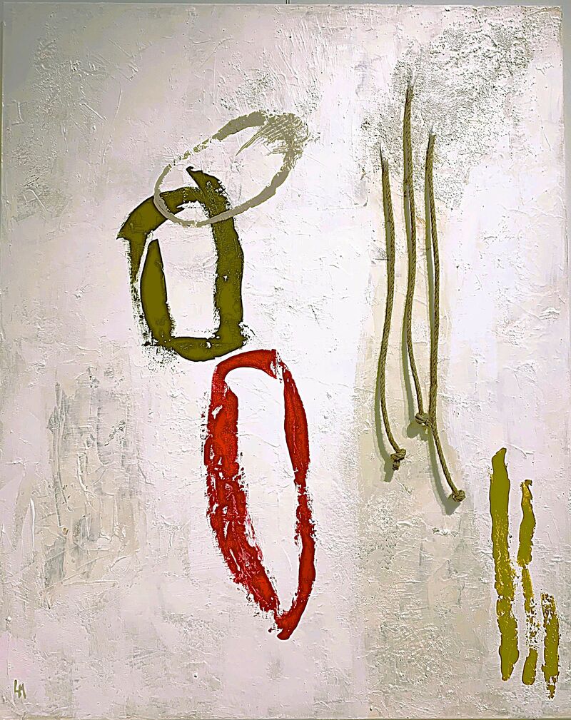 Circling - a Paintings by Lubica Malovecka