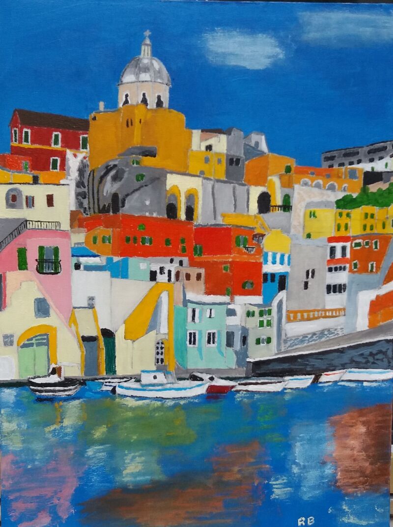 Procida - a Paint by Renzo Battacchi