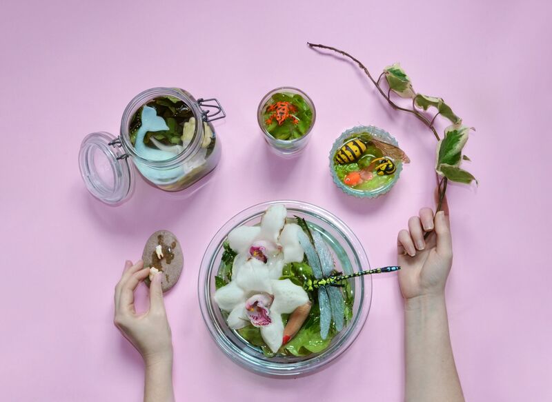 Delusional Parasitosis series - Fresh Food - a Photographic Art by Cristina Burns