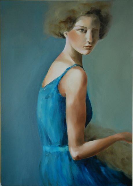 Ritratto di donna - a Paint by Carolarte