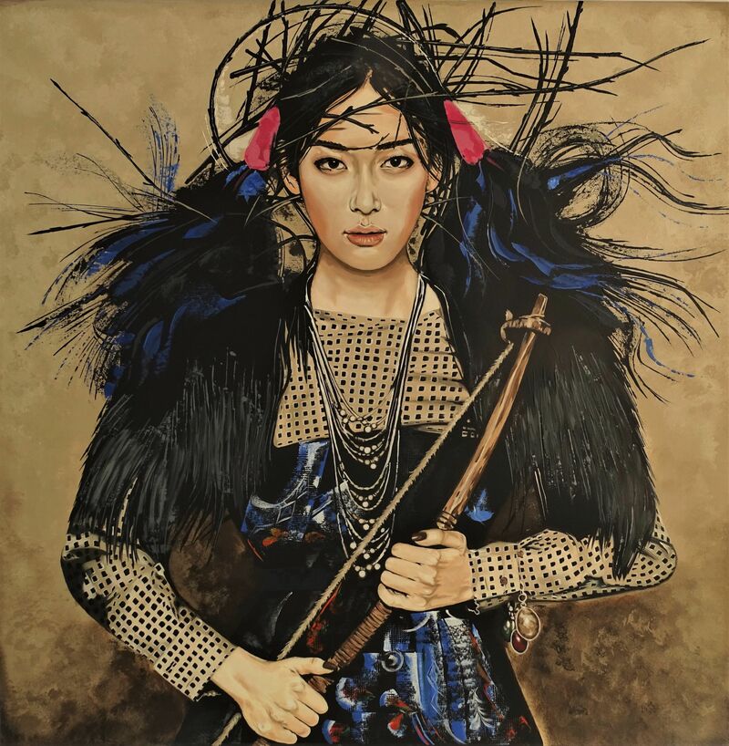 Amazing warrior - a Paint by Livien Rózen