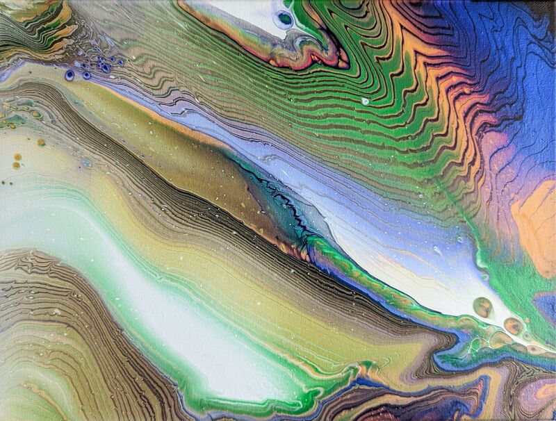 White Dolphin - a Paintings by Anna Sun