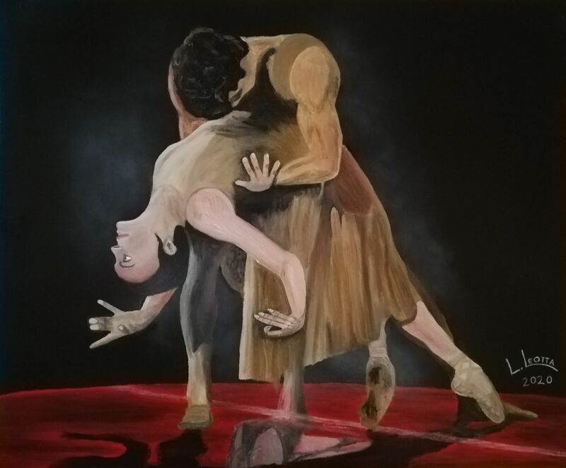 La danza espressione sensualità  - a Paint by Luca  Leotta