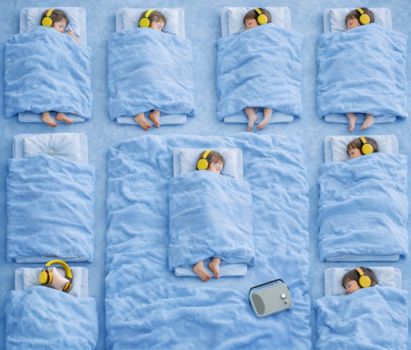 The Sleepers - a Digital Art by Alexandra 0xAlexeeva