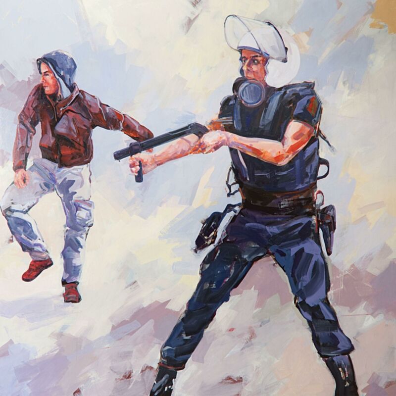 O que fazes aqui?! - a Paintings by Luis Herberto