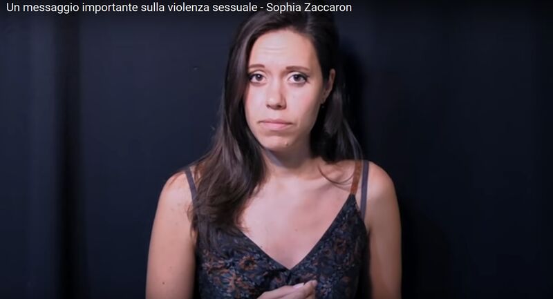 Un messaggio importante sulla violenza sessuale - Sophia Zaccaron - a Video Art by Sophia Zaccaron