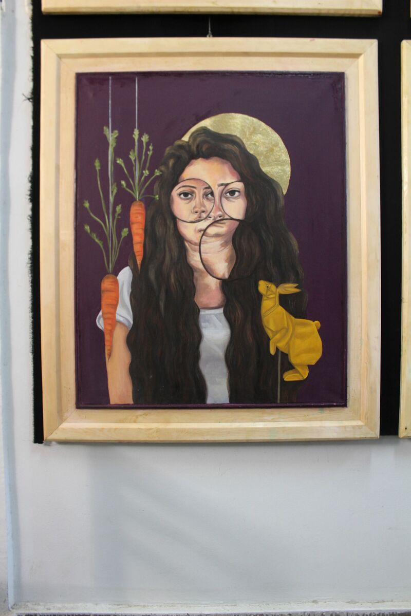 loosing of identity  - a Paint by monica mamdouh gayed 