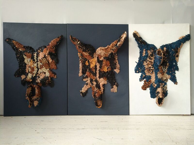 Apoclypse Cow - a Sculpture & Installation by Billha Zussman