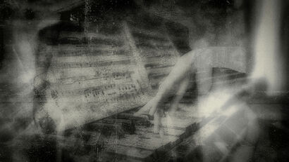 「Piano Lesson」 - a Photographic Art Artowrk by Toyonari Fukuta