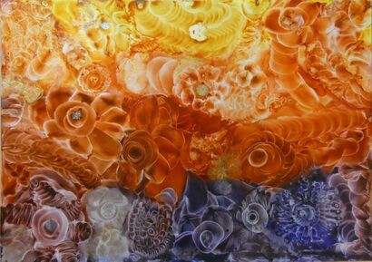 Floral mayhem - A Paint Artwork by Tatyana Amantis