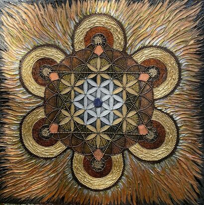 Metatrono - a Paint Artowrk by Tatiana  Kuznetsova