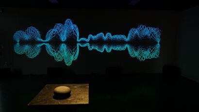 Empreintes sonores - A Digital Art Artwork by Victor Drouin-Trempe (V.ictor) & Jean-Philippe Côté (Djipco)